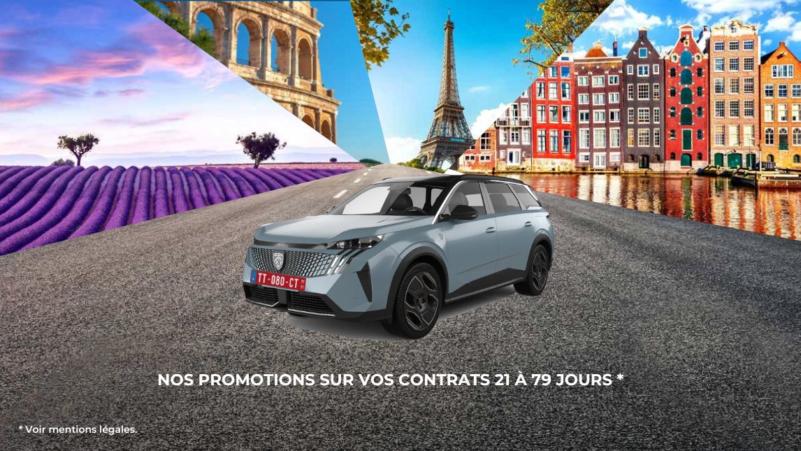 Pour une livraison du 1er juin 2025 au 31 décembre 2025, bénéficiez de 80€ sur vos contrats de 21 à 79 jours